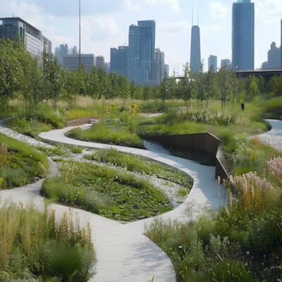 The Influence of Green Infrastructure on Climate Change